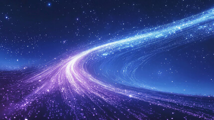 Obraz premium Comet or meteor trails set isolated on transparent background. Vector realistic illustration of asteroid, shooting star, missile, rocket, burning rock falling from sky at high speed, neon light tail