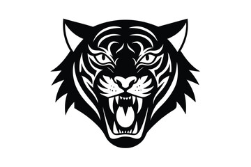 tiger head vector