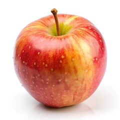red apple isolated on white