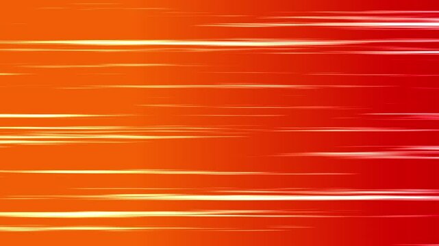 red orange anime cartoon speed line background animation