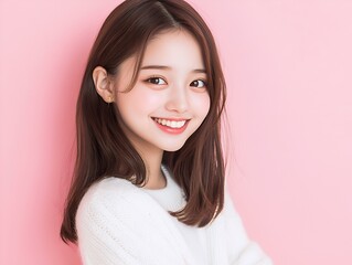 バナー素材　女性