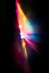 A wonderfully captivating blend of vibrant colors along with exquisite light leaks creates a dreamy, retro atmosphere that is truly perfect for stunning artistic photography and visual expression