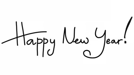 Happy New Year 2025 Elegant  Illustration in 4K