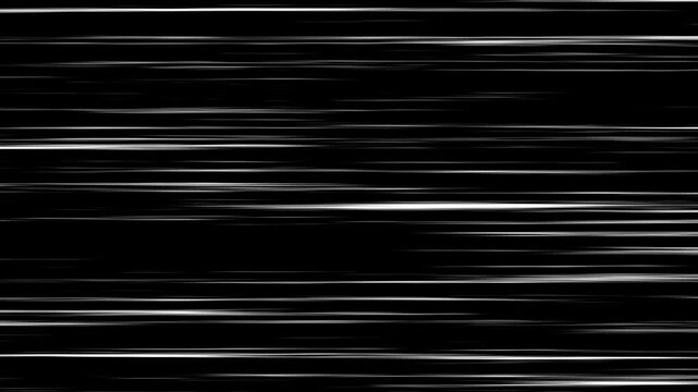 black and white anime cartoon speed line background animation