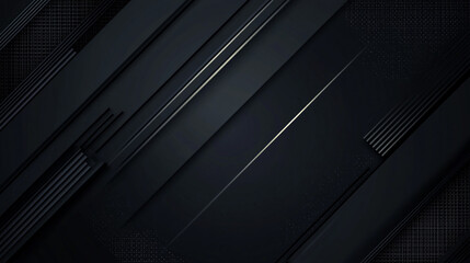 Obraz premium Abstract Dark Geometric metal background with stripes Background