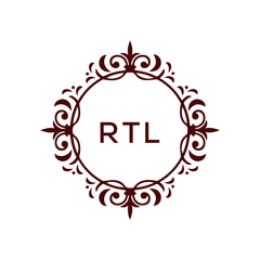 Letter RTL Logo Icon