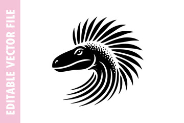 image of a dinosaur vector design