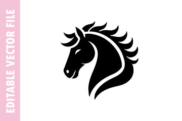 horse silhouette vector design silhouette illustration