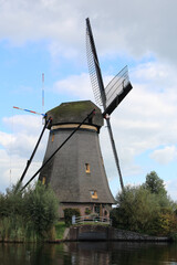 オランダ・キンデルダイクの風車群