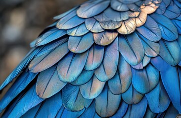 Fototapeta premium Vivid Bird Feathers