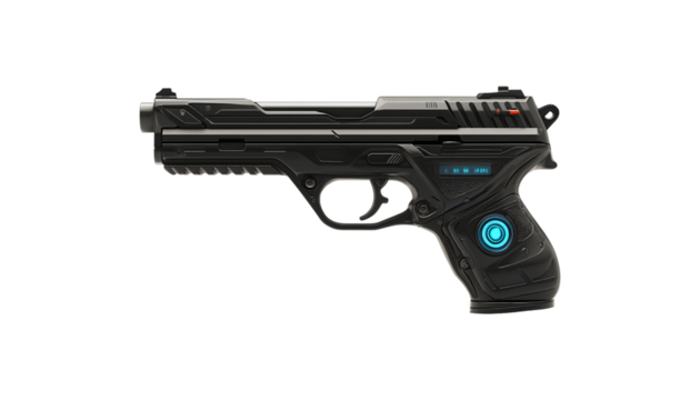 sleek pistol png