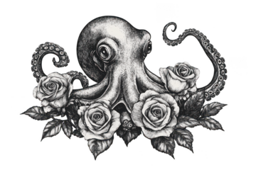 Hand-drawn design, black-and-white engraving, isolated object of exquisite detail. PNG transparent background.