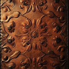 Western Leather Background