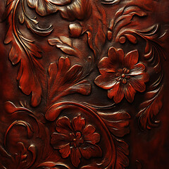 Western Leather Background