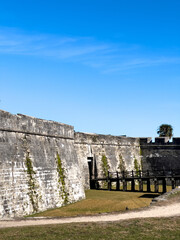 historical castillo de san marcos at saint augustine, florida
