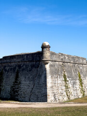 historical castillo de san marcos at saint augustine, florida