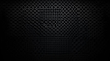 Obraz premium Metallic background with perforation of round holes. Dark metal hexagon mesh pattern background texture 