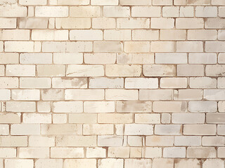 Obraz premium room with white brick building feature pattern vecto rectangle copy space white color block shape textured