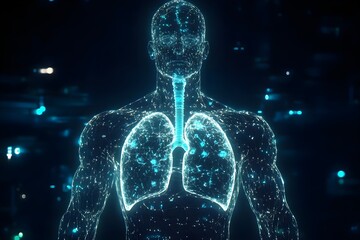 Upper part of a human body