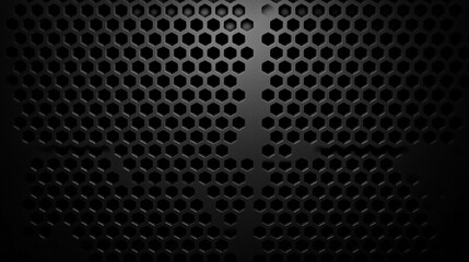 Black corrugated stripped metal ridge background, Polished black metal background. Striped abstract texture