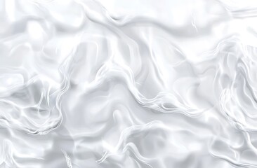 Obraz premium White water on a transparent summer background, water waves on a white background