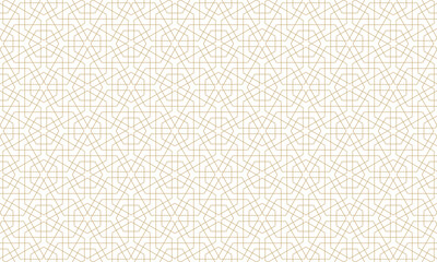 Seamless geometric pattern in authentic arabian style.
