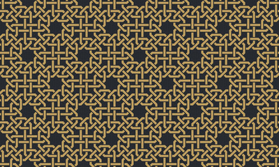 Seamless geometric pattern in authentic arabian style.