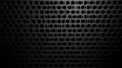 Naklejka premium Black metal texture steel background. Perforated sheet metal. black polished aluminum background