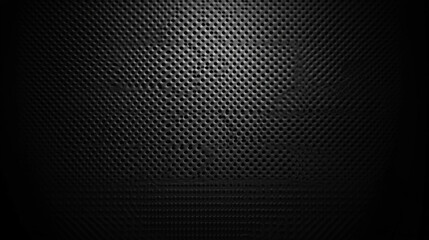 Obraz premium Dark black Geometric grid background Modern dark abstract texture, Luxury hexagonal abstract black metal background with golden light lines. 