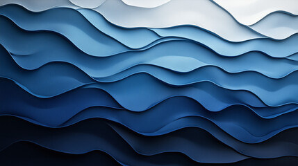 Fototapeta premium Sfondo geometrico con diverse tonalità di blu.