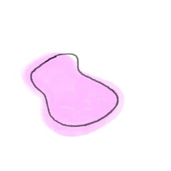 Pink evening primrose Line