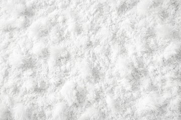 Obraz premium Soft and Fluffy White Textured Surface Ideal for Backgrounds or Home Decor, Evoking Warmth and Comfort in Design Projects or Photography Sessions