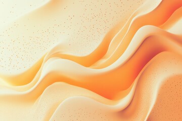 Obraz premium Noise Texture Background Grainy Gradient Orange, Beige, Yellow: A soothing gradient of orange, beige, and yellow hues, with a grainy noise texture for an organic, dynamic feel.
