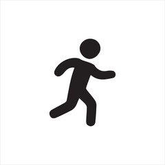 silhouette of a man jumping