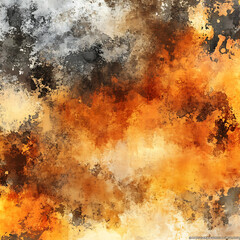 Watercolor Rust and Ruin Background