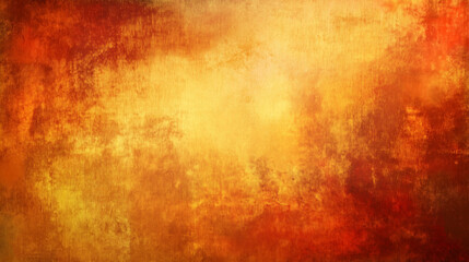 Abstract Gradient Artwork with Orange and Yellow Watercolor Texture, Abstract Watercolor Fabric Texture, Abstract Background with Golden Texture. Generative Ai