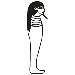 Symbol of the religion of ancient Egypt