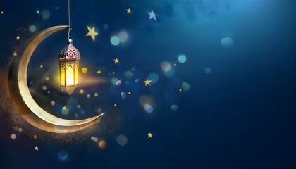 Fototapeta premium Islamic Themed Ramadan Kareem Designs with Lanterns, Crescents, and Mosque Illustrations