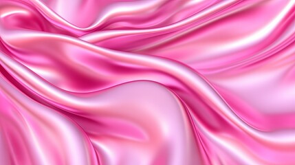 Soft Blush Pink Satin Background with Smooth Texture