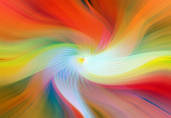 Vibrant abstract background with colorful swirling patterns, blending vivid red, pink, blue, and yellow hues. Perfect for modern art, design projects, or digital creativity