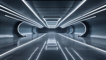 black and white walk ramp