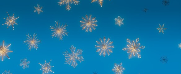 Winter Wonderland: A Sky Full of Snowflakes