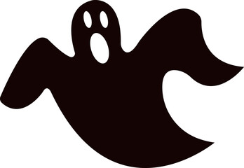 Black Halloween Ghost