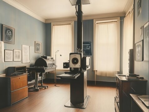 Discover a fascinating vintage radiology room, which showcases early Xray machines and equipment that were critical in the studies of medical history from the 1920s onwards in great detail