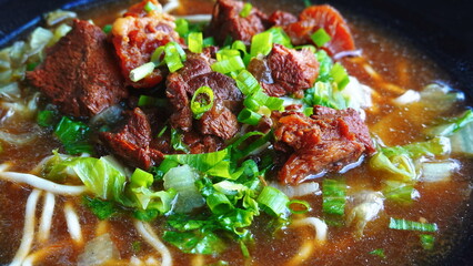 Turkish Dish Delicious Close Up Colorful Rich Flavors Culinary Delight
