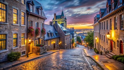 Minimalist Quebec City: Charming Architecture & Cityscape