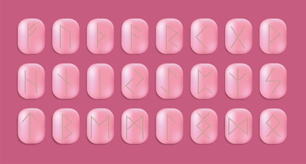 glamorous scandinavian runes