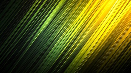 Abstract Diagonal Lines Green Yellow Gradient Background