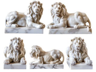 sculpture of the lion