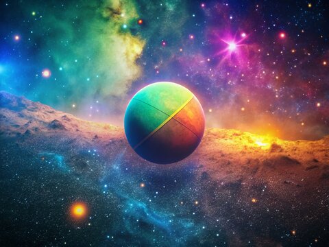 Minimalist Zeta Reticuli 3: Star System Abstract Photography